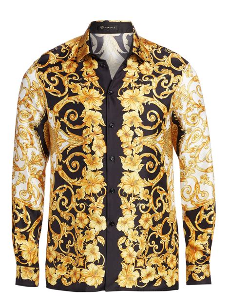 versace shirt for men